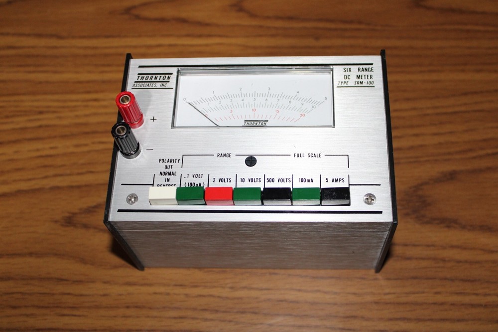 Thornton Associates Six Range DC Meter Type SRM-100