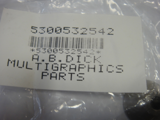 Ryobi (AB Dick/Multigraphics) Valve, Part #5300532542