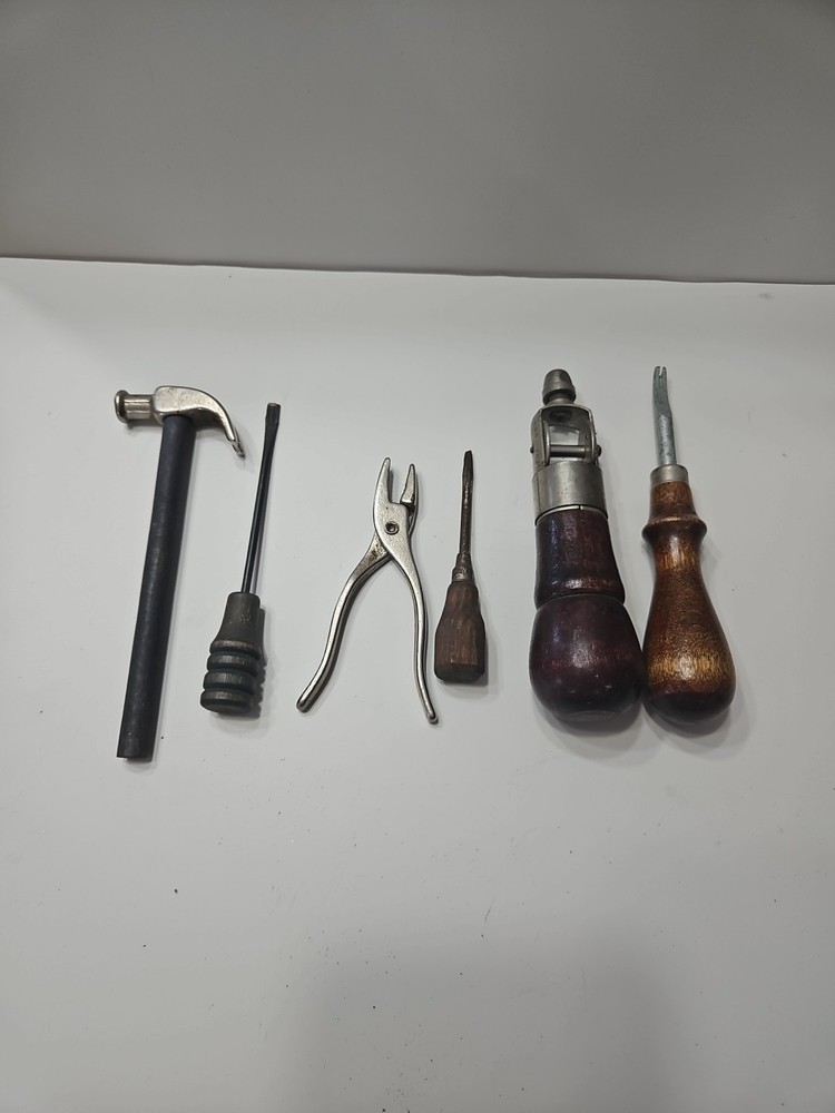 Vintage Tools Wood Handle