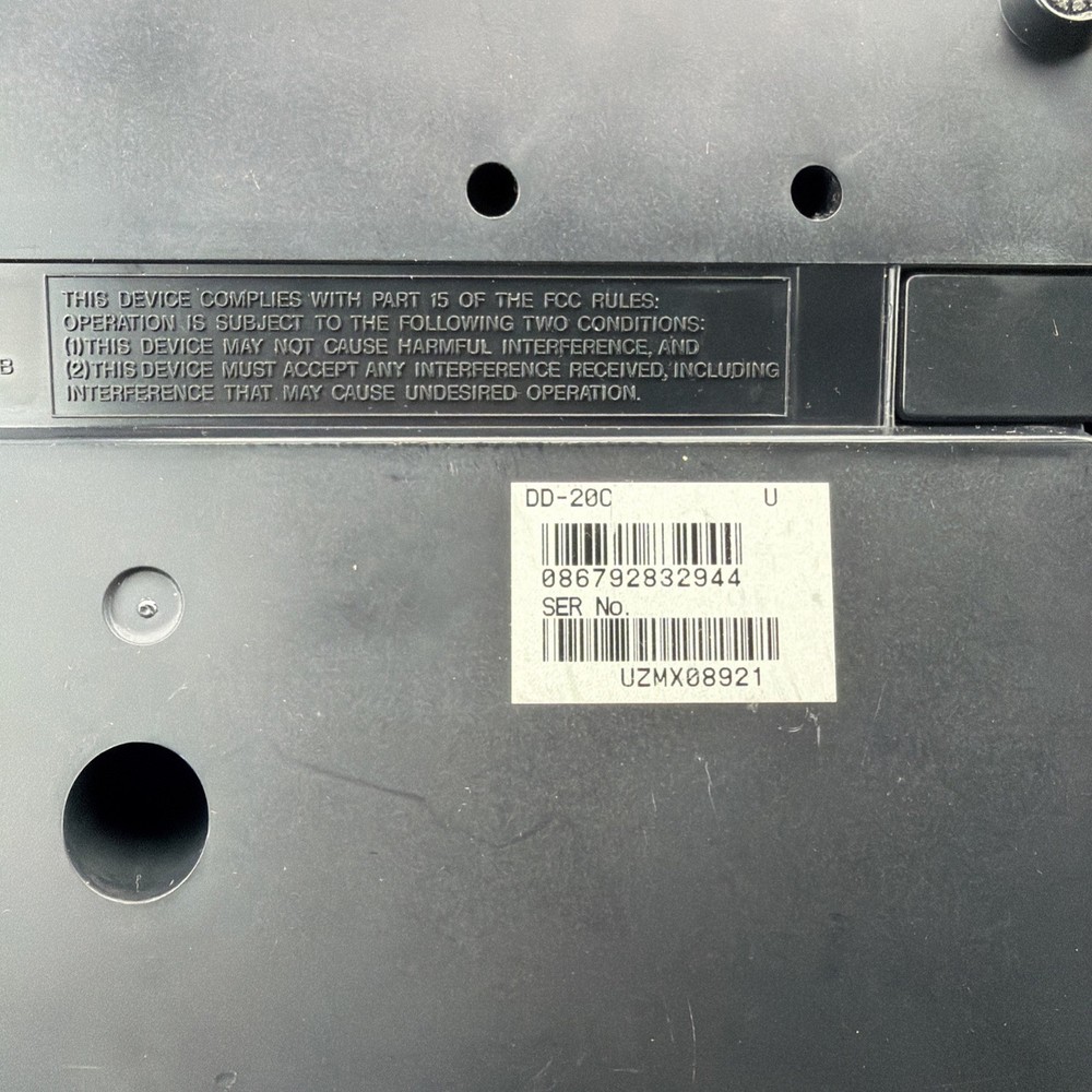 YAMAHA Drums- DD-20C Digital Percussion Drum Machine Tested