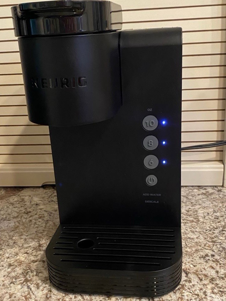 Keurig K-Mini Pod Coffee Machine Black K-Cup Compatible Removable Drip Tray