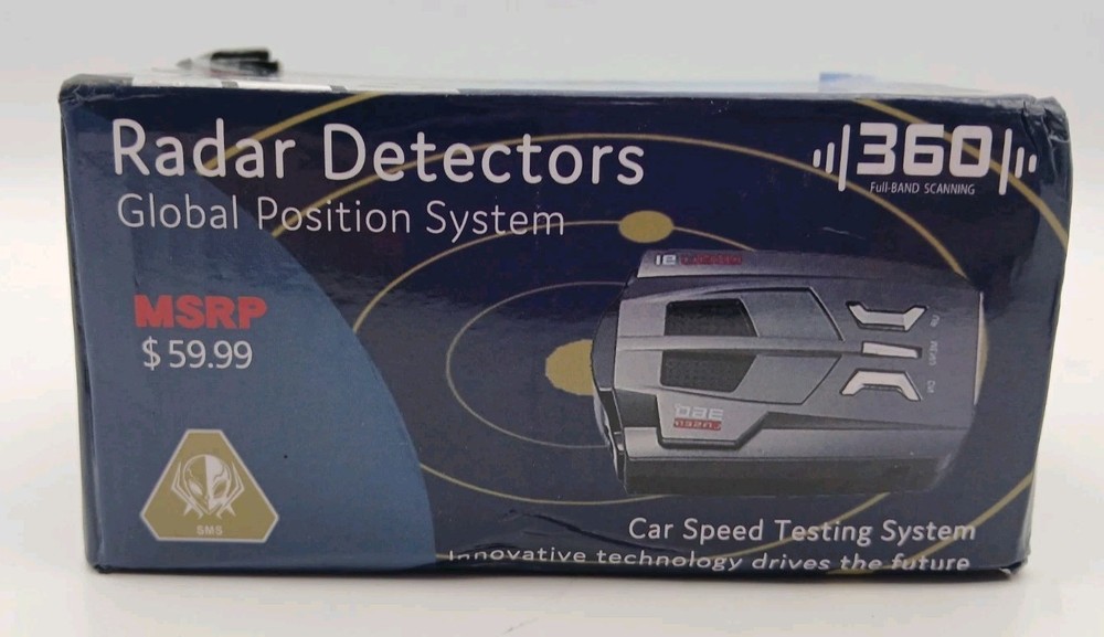 360 Radar Detectors Global Position System Car Speed Testing System