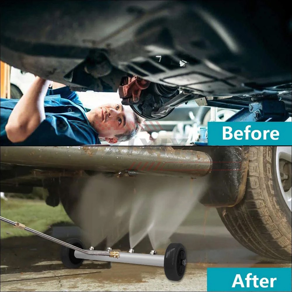 Pressure Washer Undercarriage Cleaner 4000 PSI Car Washer Water Broom 16 Inch