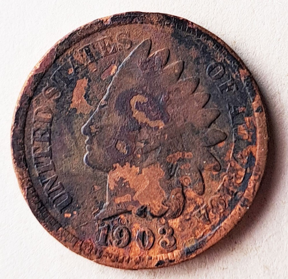 1903 Indian Head Cent Penny