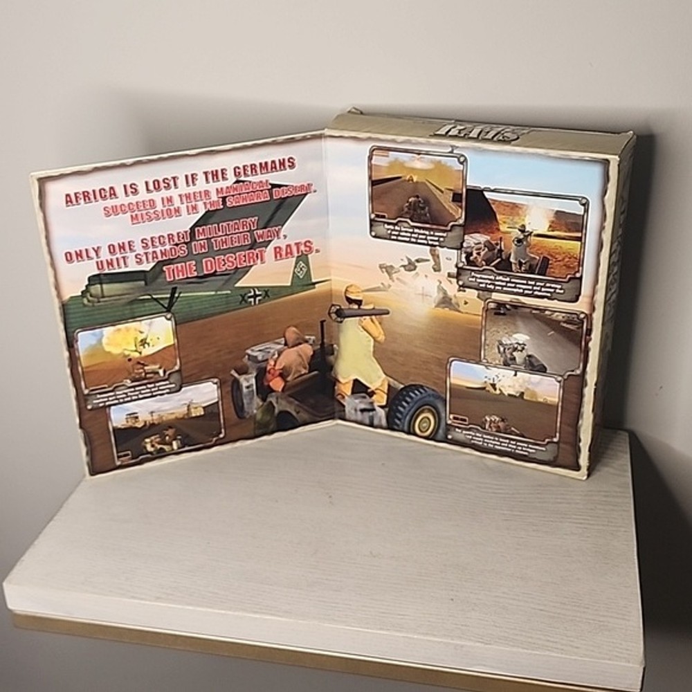 Elite Forces WW2 Desert Rats PC game Combat Driving Adventure