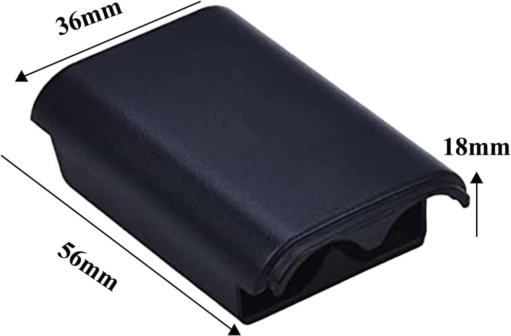 AA Battery Back Cover Case Shell Pack For Xbox 360 Wireless Controller Black Lot