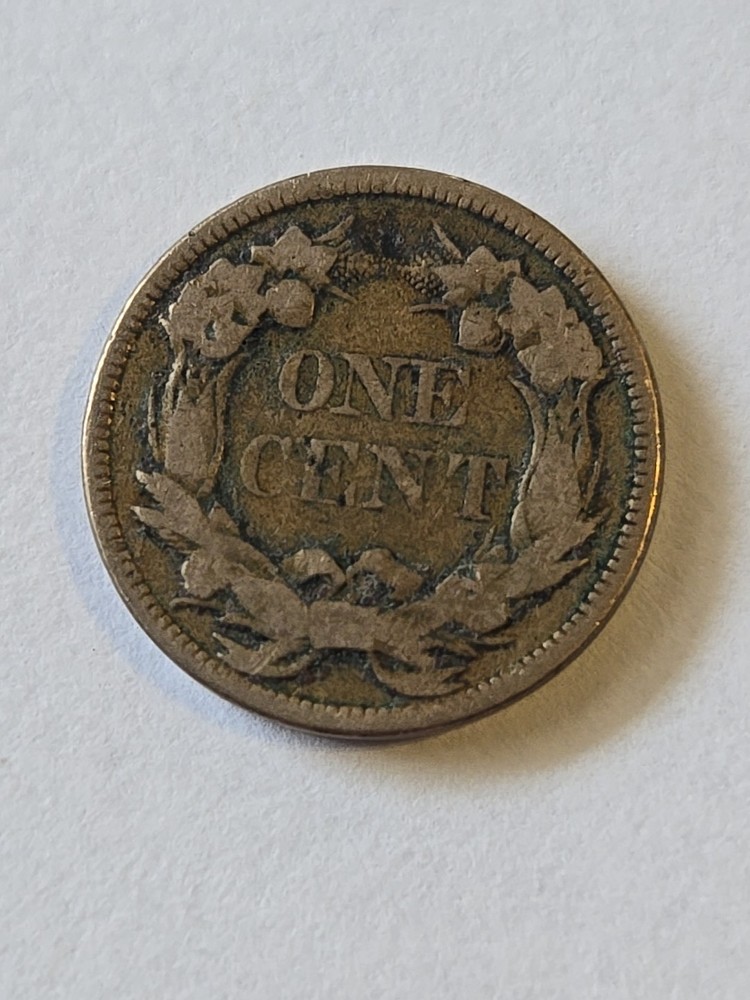 1858 Flying Eagle Cent- Large Letters, VG Details #1154