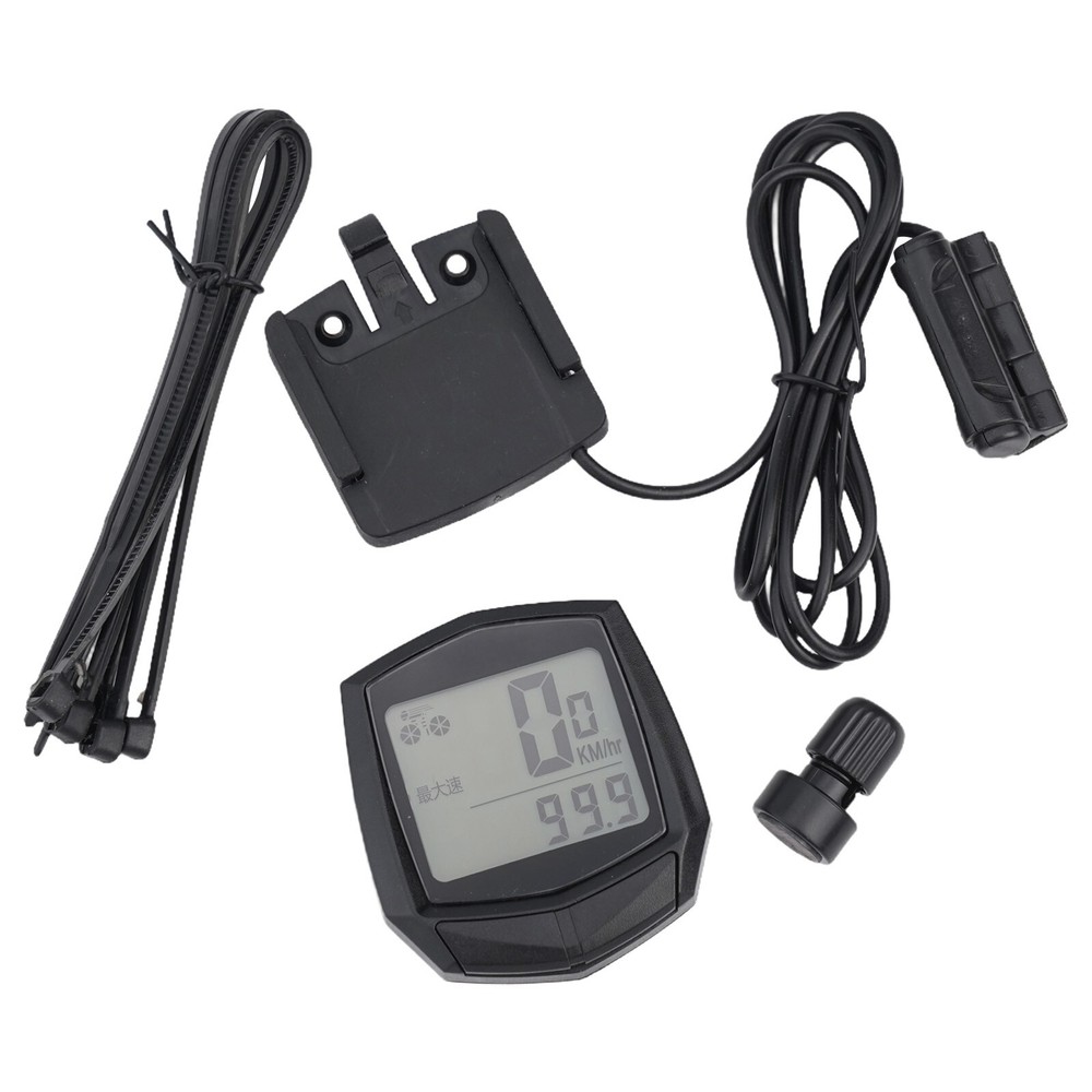 Bicycle With Backlit Waterproof Odometer Speedometer Wired Speedometer