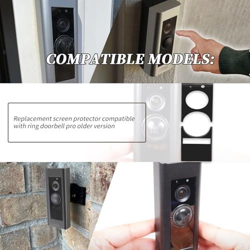 Replacement Screen Protector Compatible with Ring Doorbell Pro Older