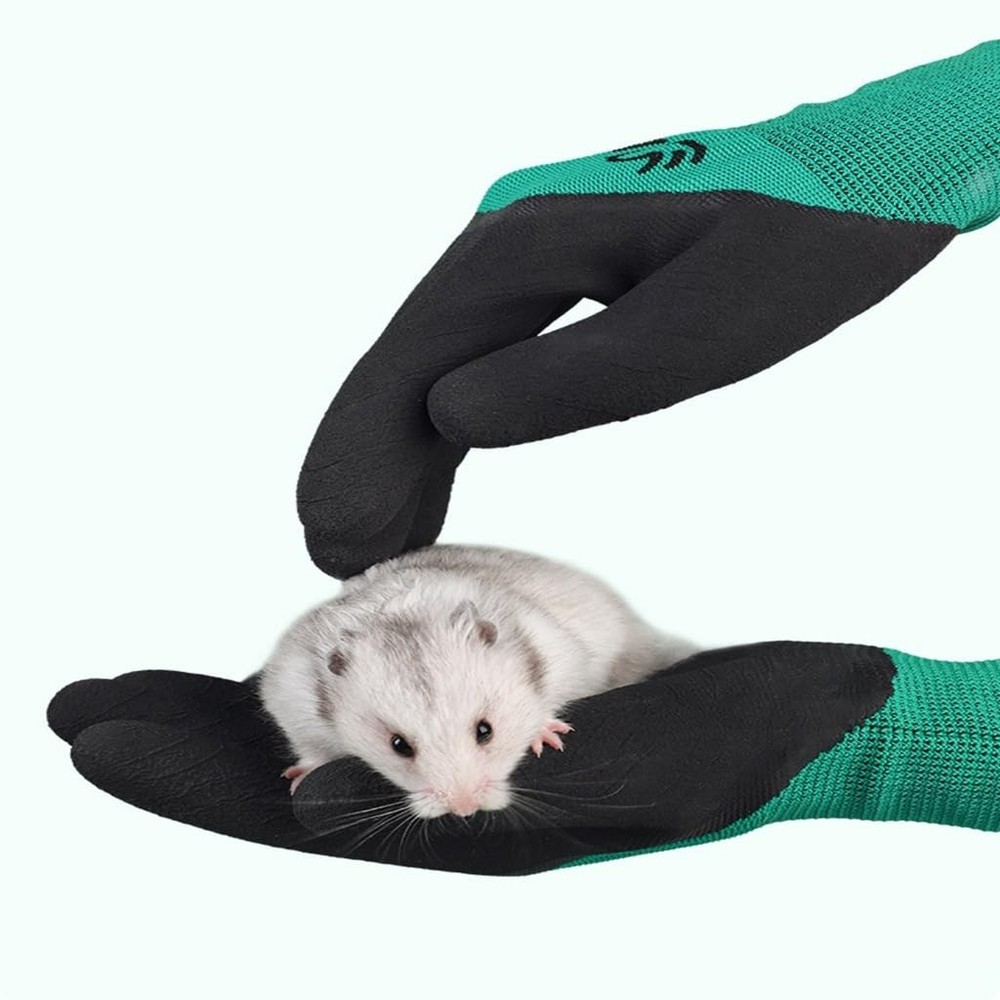 Bird Training Anti-Bite Gloves, Parrot Chewing Working Security Protective Gl...