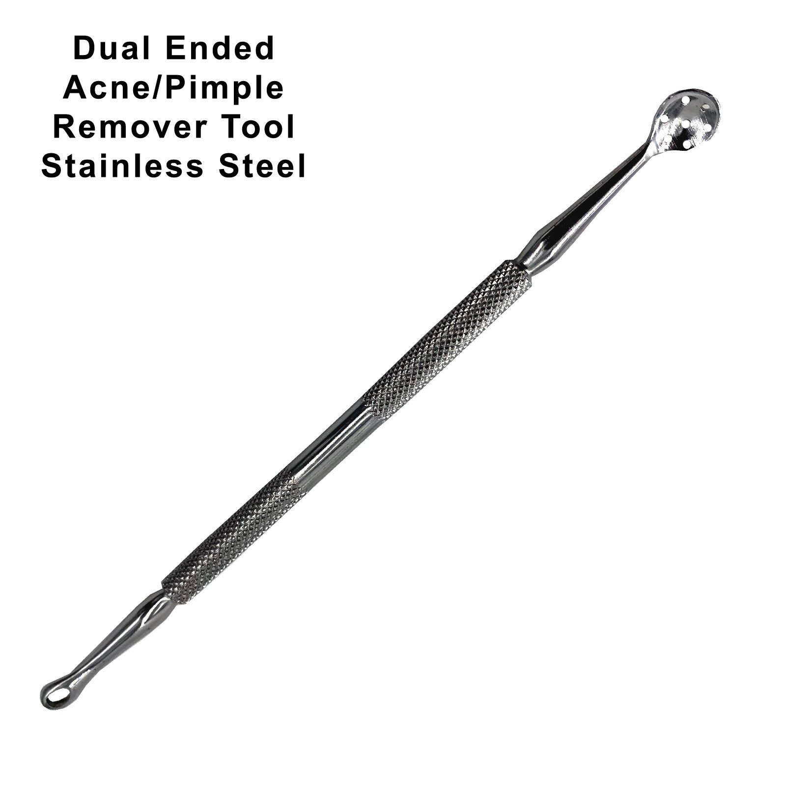 STAINLESS STEEL PIMPLE ACNE BLEMISH REMOVER EXTRACTOR WHITEHEAD BLACKHEAD TOOL