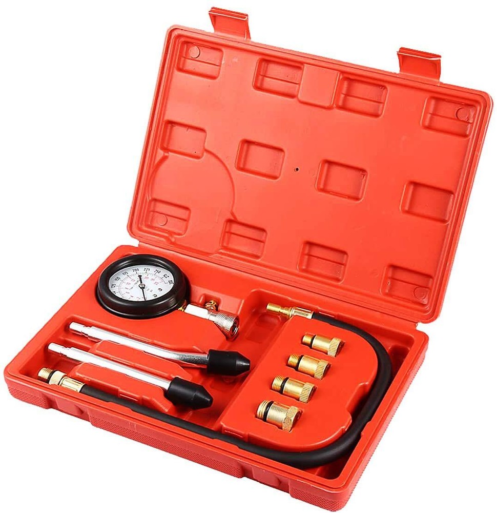 Compression Tester Compression Tester Kit Compression Gauge Car Motorcycle M...