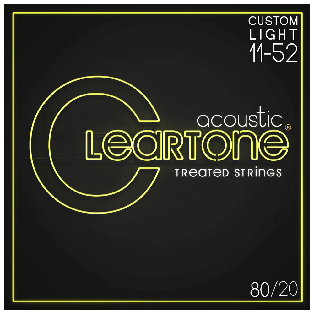 Cleartone 7611 80/20 Bronze Custom Light Strings 11-52