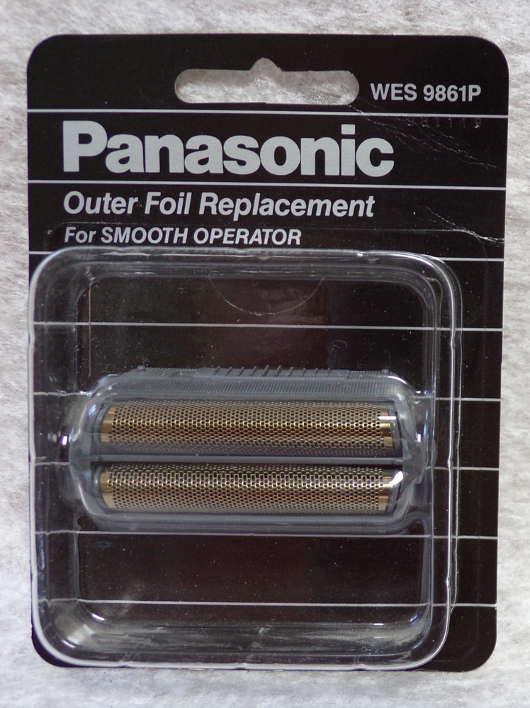 PANASONIC OUTER FOIL REPLACEMENT FOR SMOOTH OPERATOR RAZOR WES 9861P NEW IN PACK