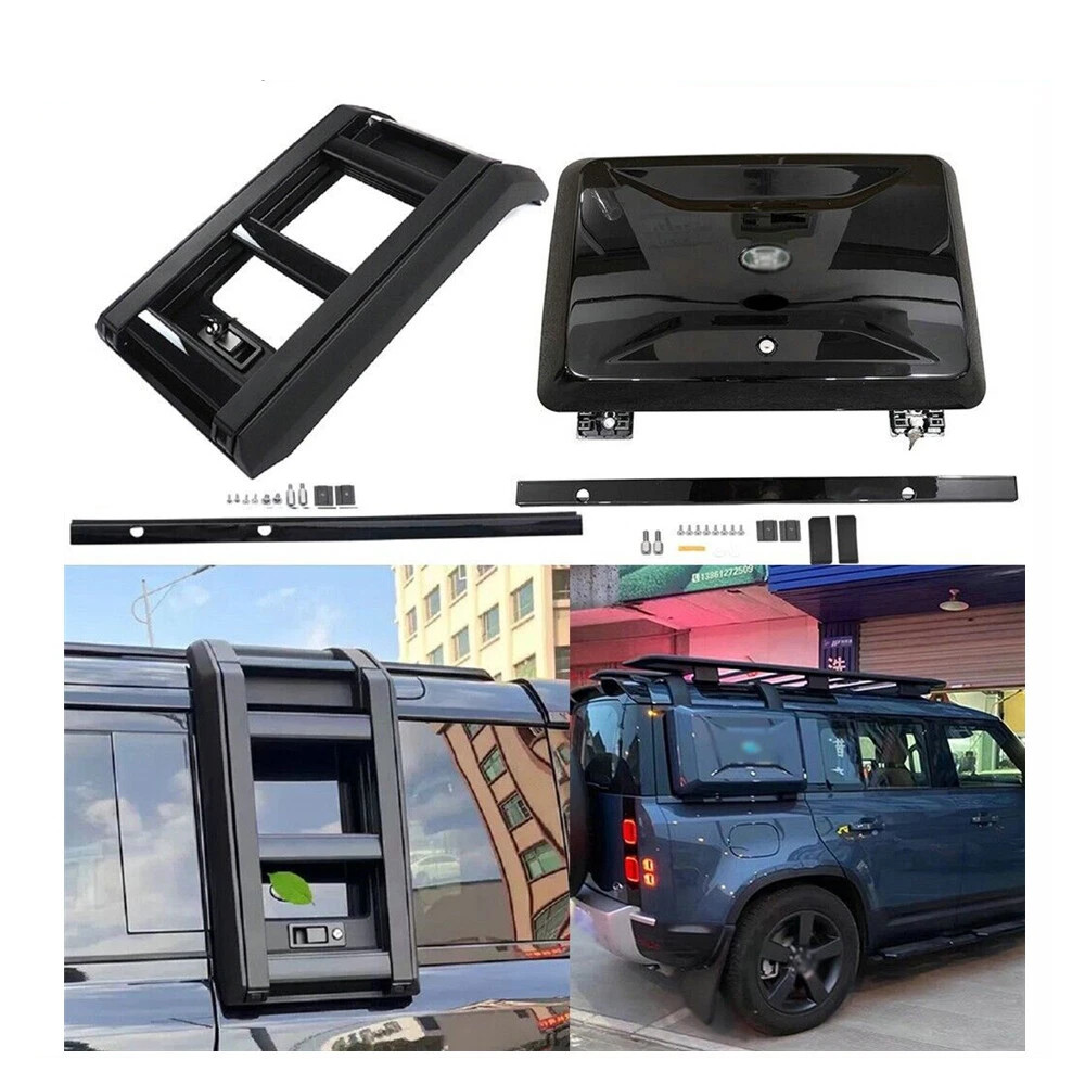 2020-2025 Side Mounted Gear Box Roof Access Ladder Fits For Defender 90 110 130