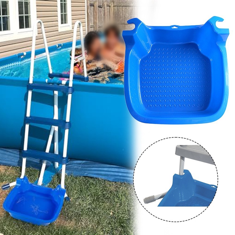 Easily Installed Non Slip Footbath Designed Specifically for Your Pool Needs