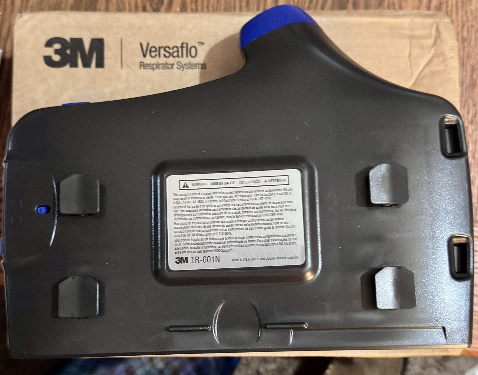 3M Versaflo Unit TR-602N Blower For TR600 Series +Filter+ Hose Read Description