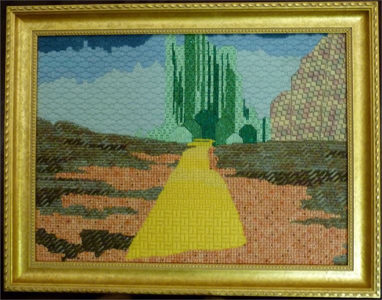 Emerald City Needlepoint Canvas