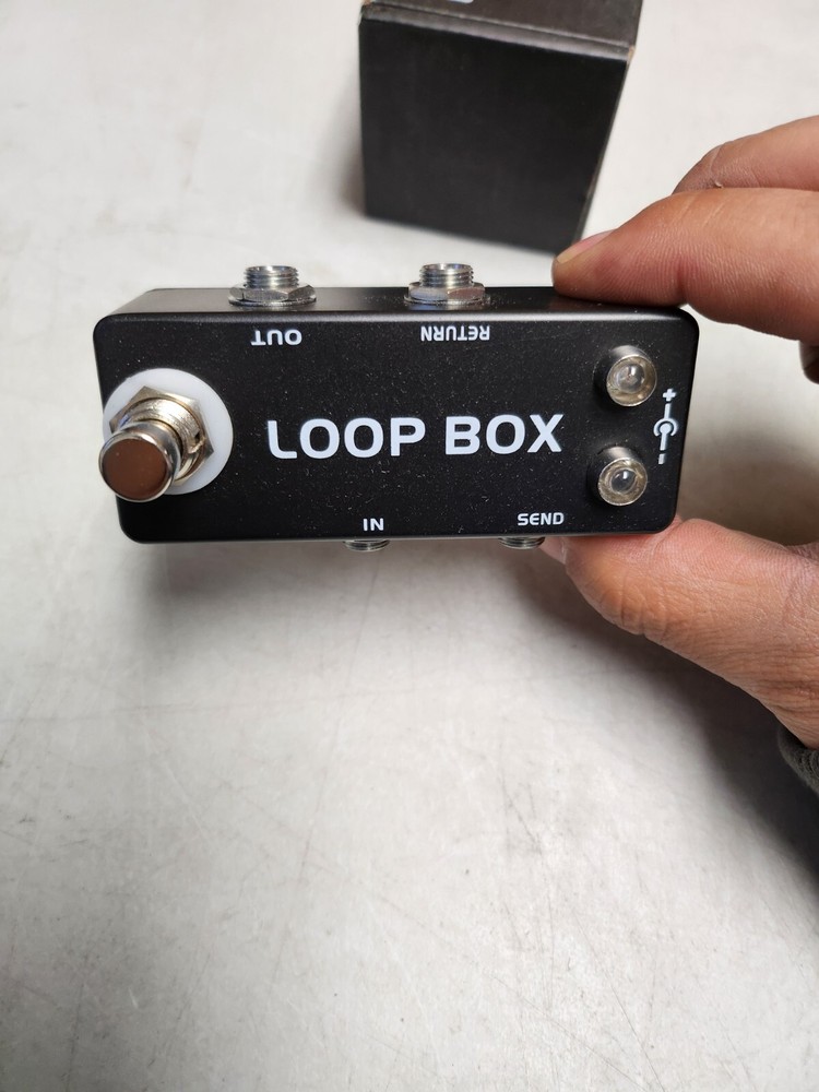 MOSKY Loop Box Mini Guitar Effect Pedal True Bypass Looper Route Selection