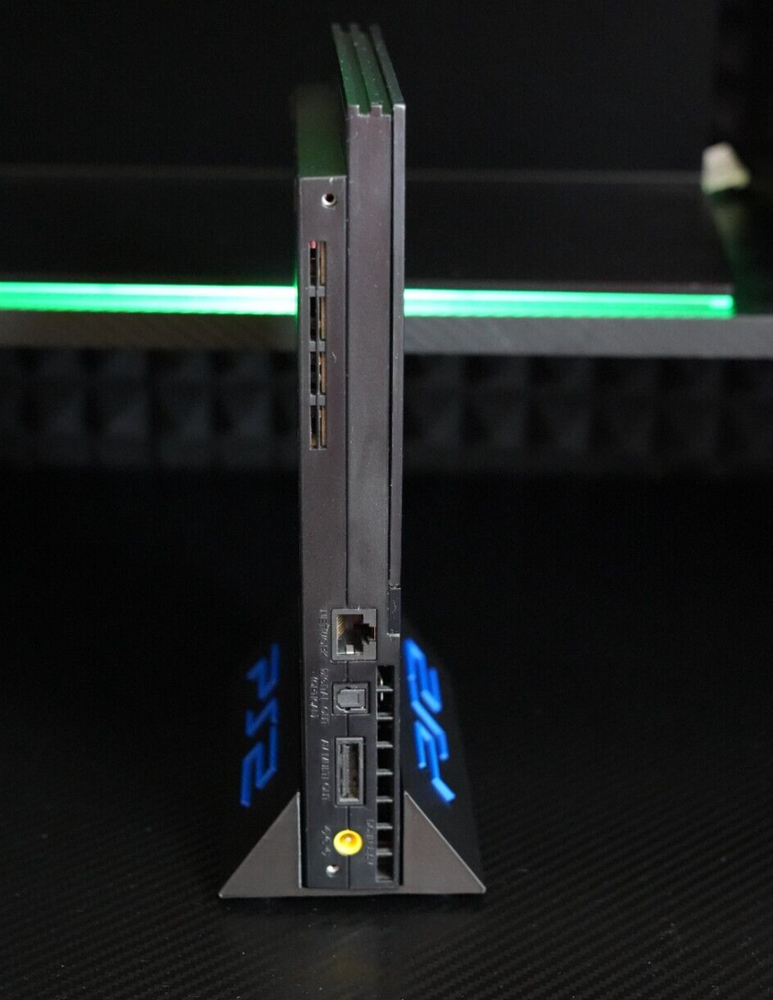 PlayStation 2 Slim vertical stand 3D Printed