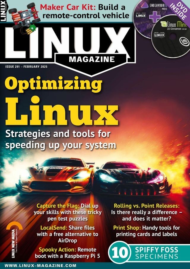 LINUX MAGAZINE #291 | FEB 2025 | OPTIMIZING LINUX