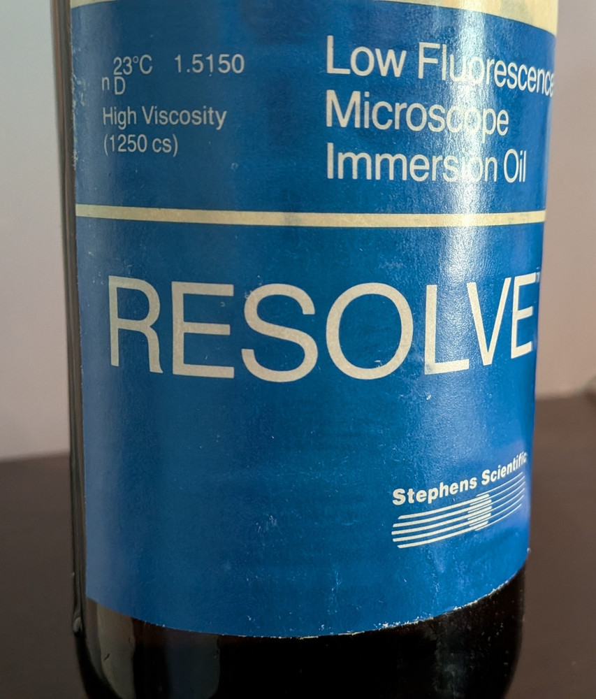 Microscope Immersion oil 1/2 oz High Viscosity