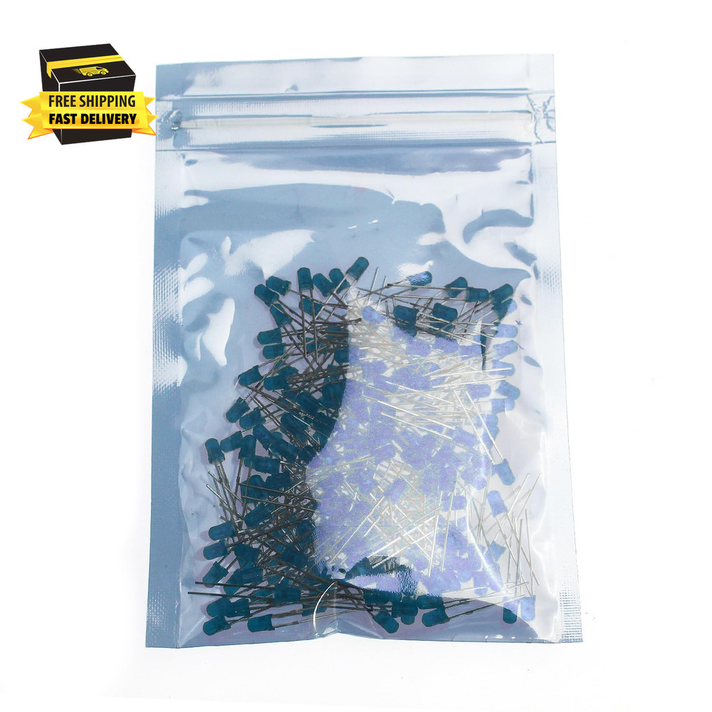 200Pcs 3Mm LED Light Emitting Diodes Assortment Kit round Diffused Led Circuit C