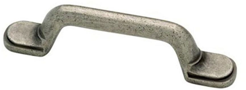 (5 Pack) 3 inch Avante Contemporary Pull Tumbled Pewter