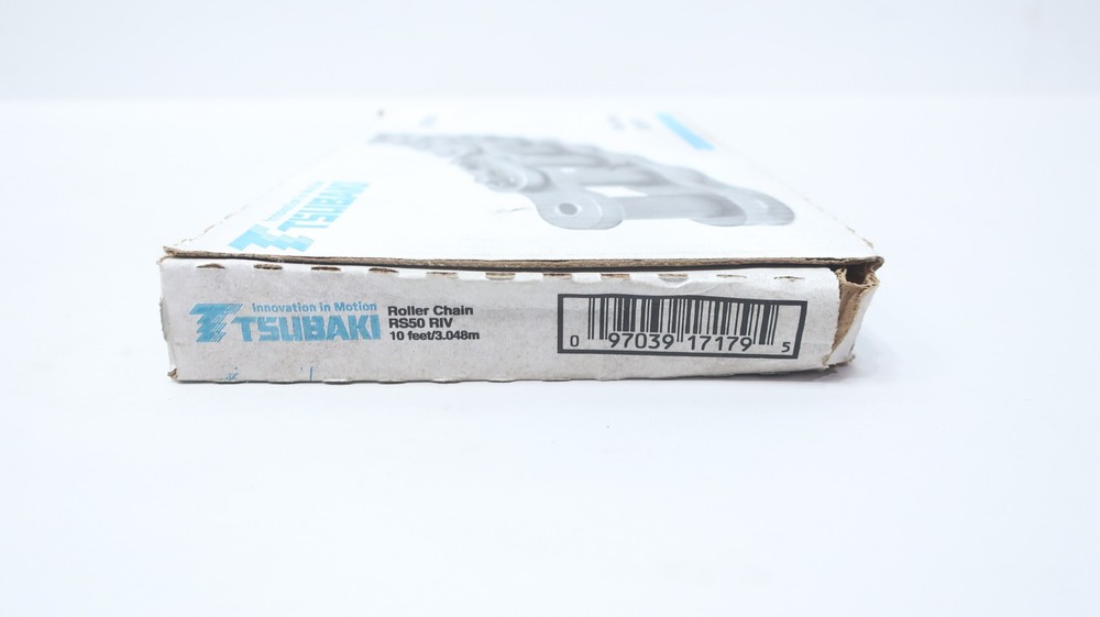 Tsubaki RS50 RIV Single Roller Chain 10ft