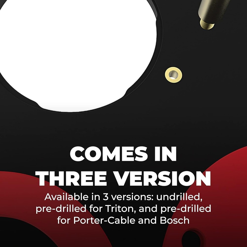 Precision Router Table Insert Plate - Triton Compatible
