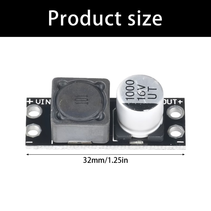 Space Saving LC Filter Module Optimizes FPV Transmission Quality 16V 2A Safe