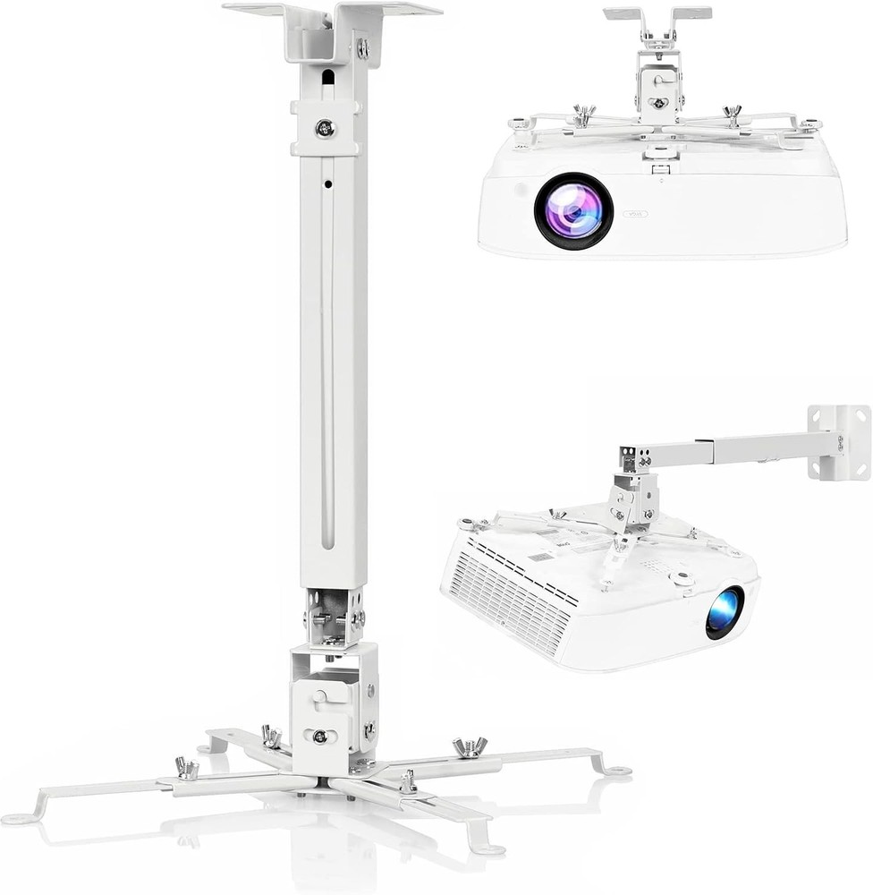 Universal 360?? Swivel TILT HD Projector Mount Ceiling Wall Holder Adjustable