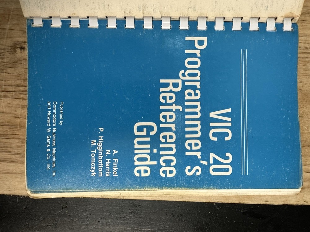 Commodore Vic 20 And Vic 2 Programmer’s Reference Guide