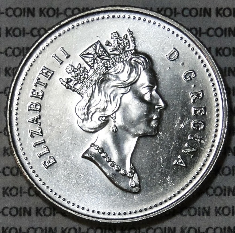 BU UNC Canada 2000 50 cent 50c half dollar coin from mint roll