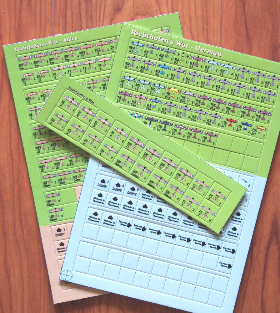 Richthofen’s War Replacement Counters