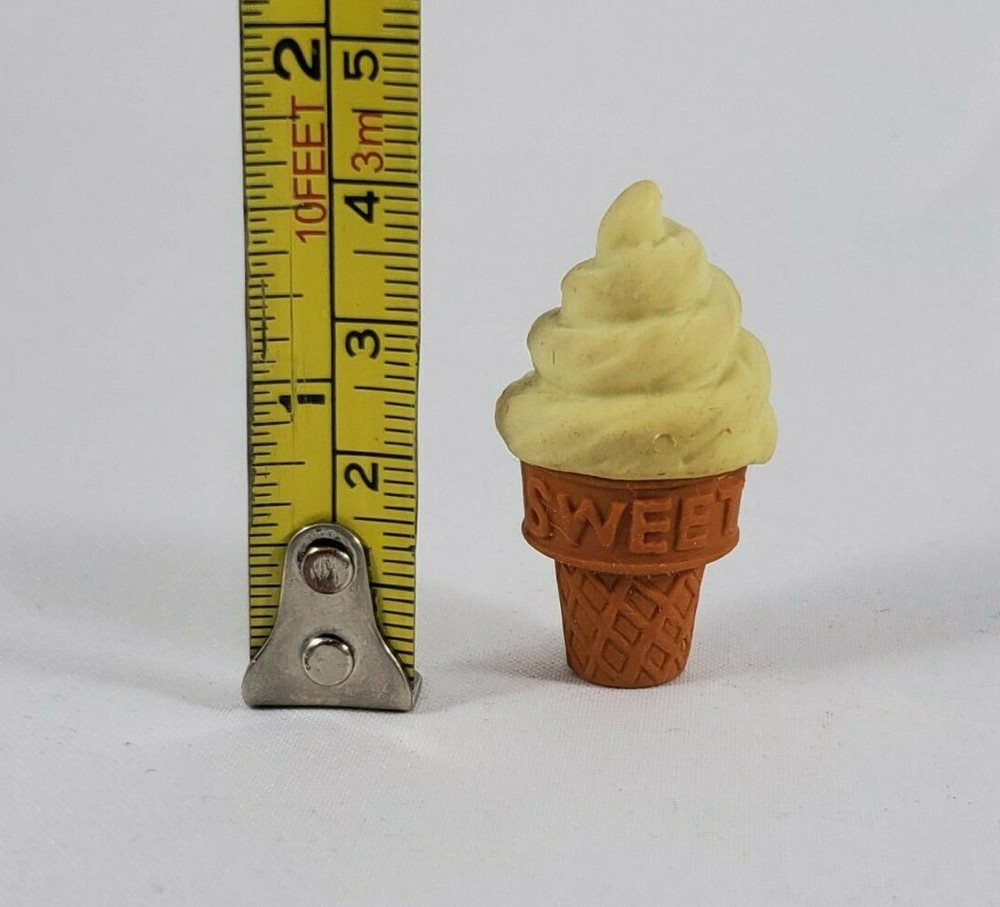 Ice Cream Shaped Eraser 1.5" Inches