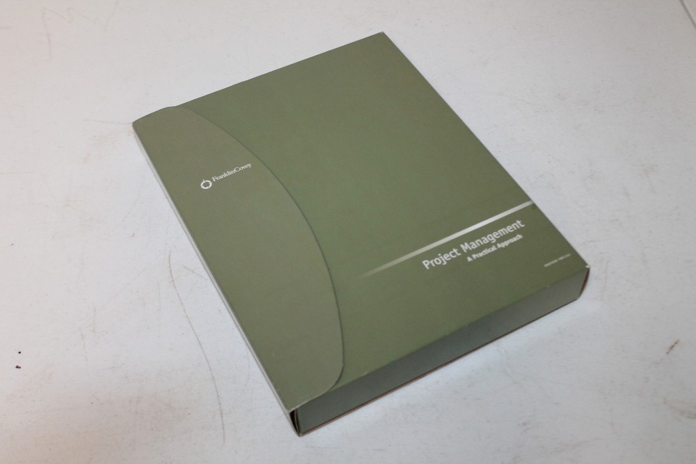 Franklin Covey Project Management A Practical Approach Disc And To Do Doing Done