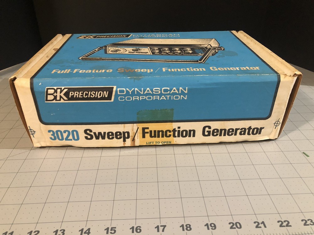 Rare B&K Precision 3020 Sweep/Function Generator NEW IN BOX