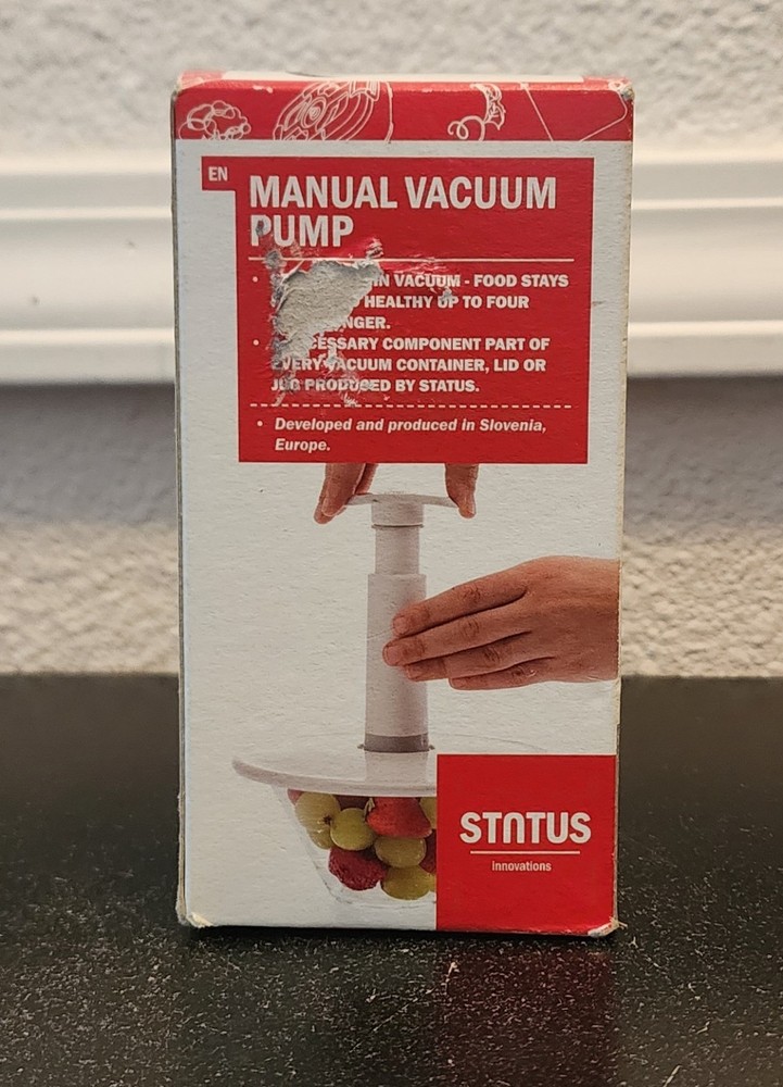 Status Manual Vacuum Pump