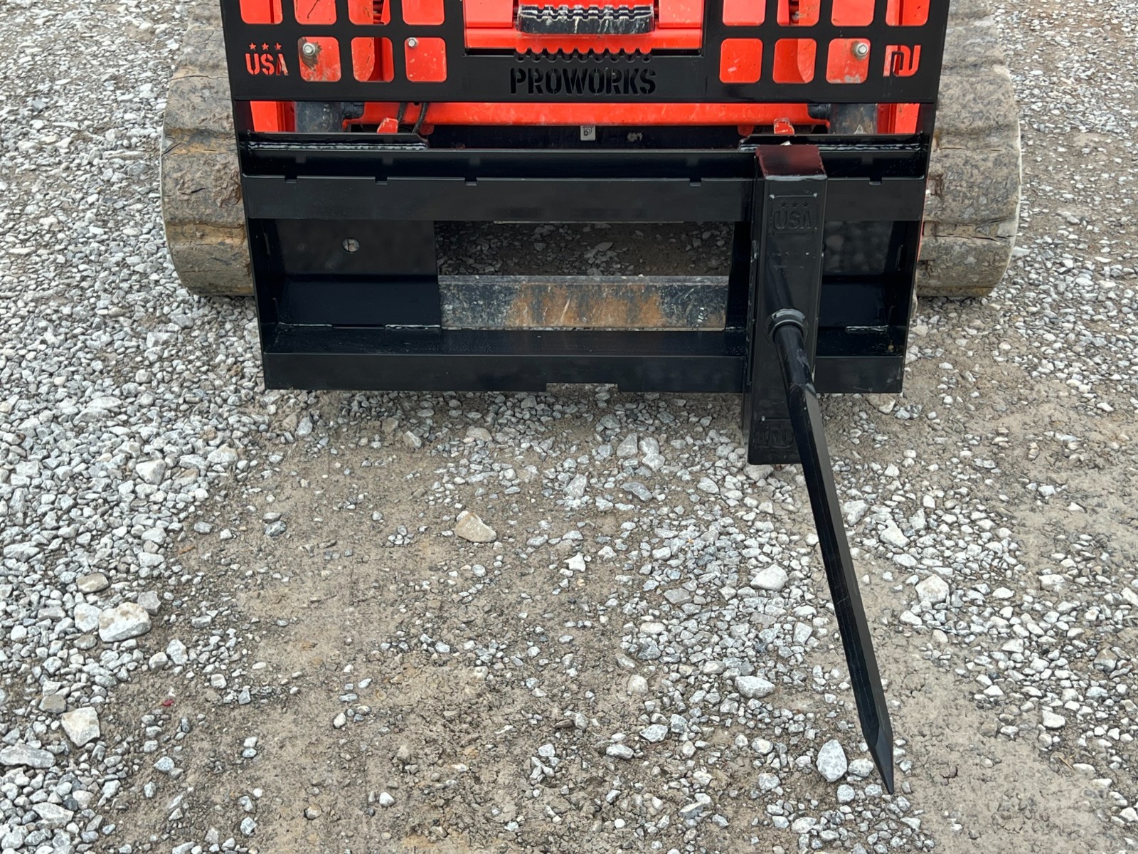 49-inch Hay Bale Spear Attachment for Class II ITA Pallet Fork