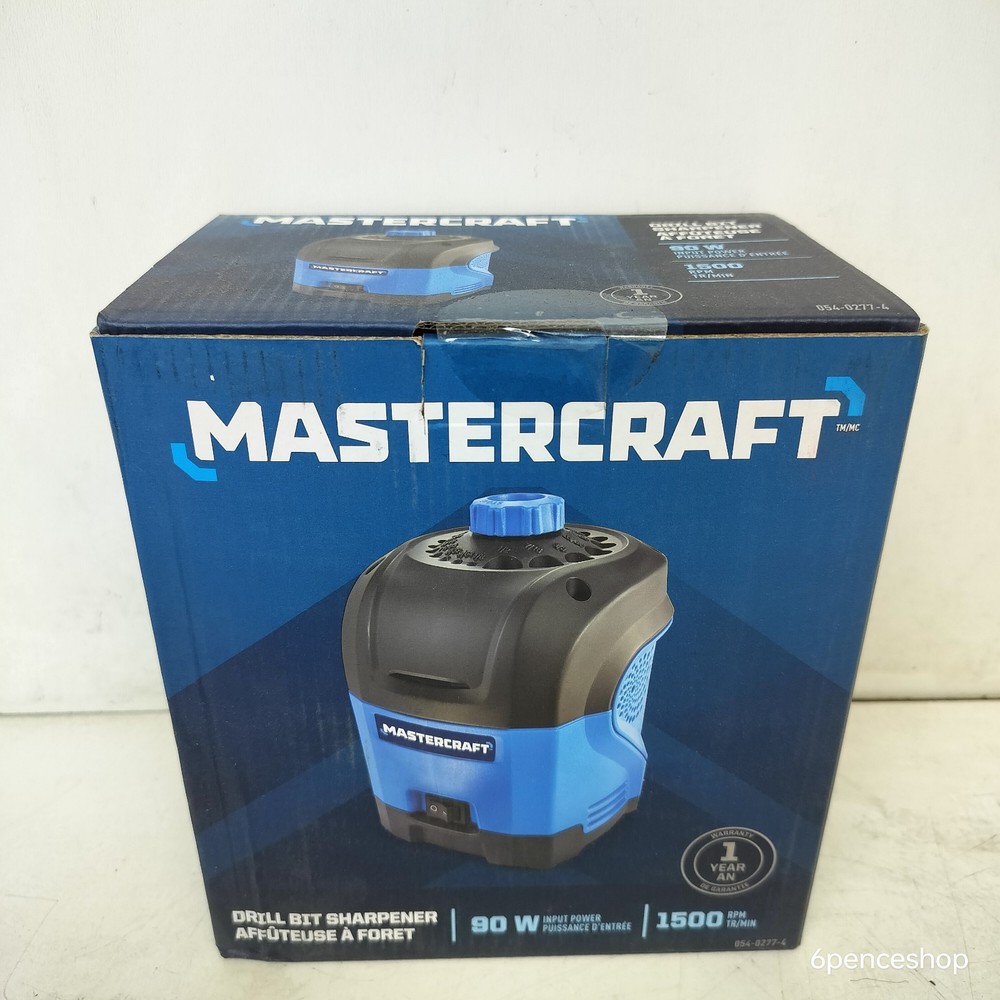 Mastercraft 054-0277-4 Drill Bit Sharpener 1/8-1/2"