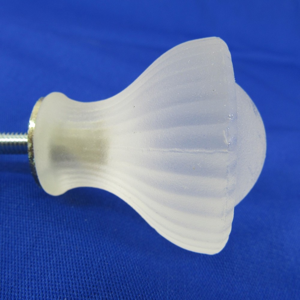 Belwith Knobs Pull Frosted Glass Cabinet Doors Drawer Kitchen Bathroom Hardware