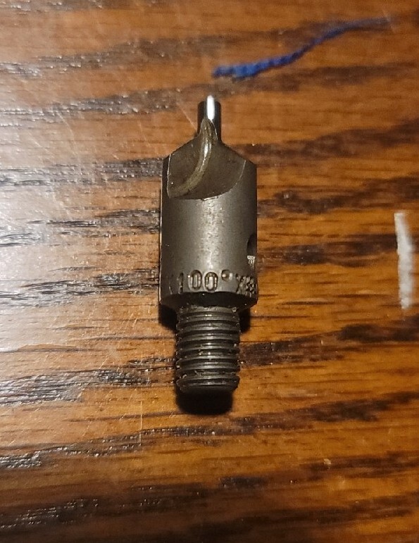 Aviation Threaded Countersink #40 100° 3/8"