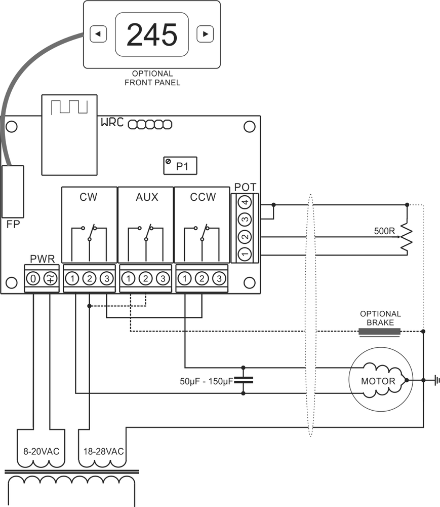 Wi-Fi Antenna Rotor / Rotator Controller - WRC