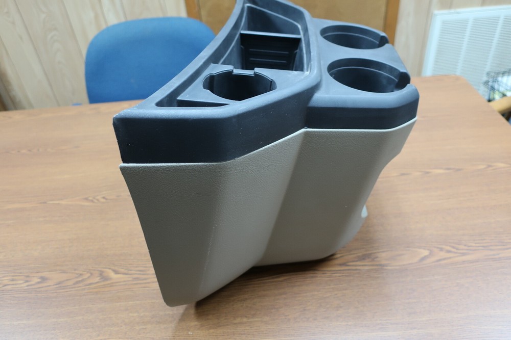 97-15 Ford Econoline Van Tan Center Console Cup Holder