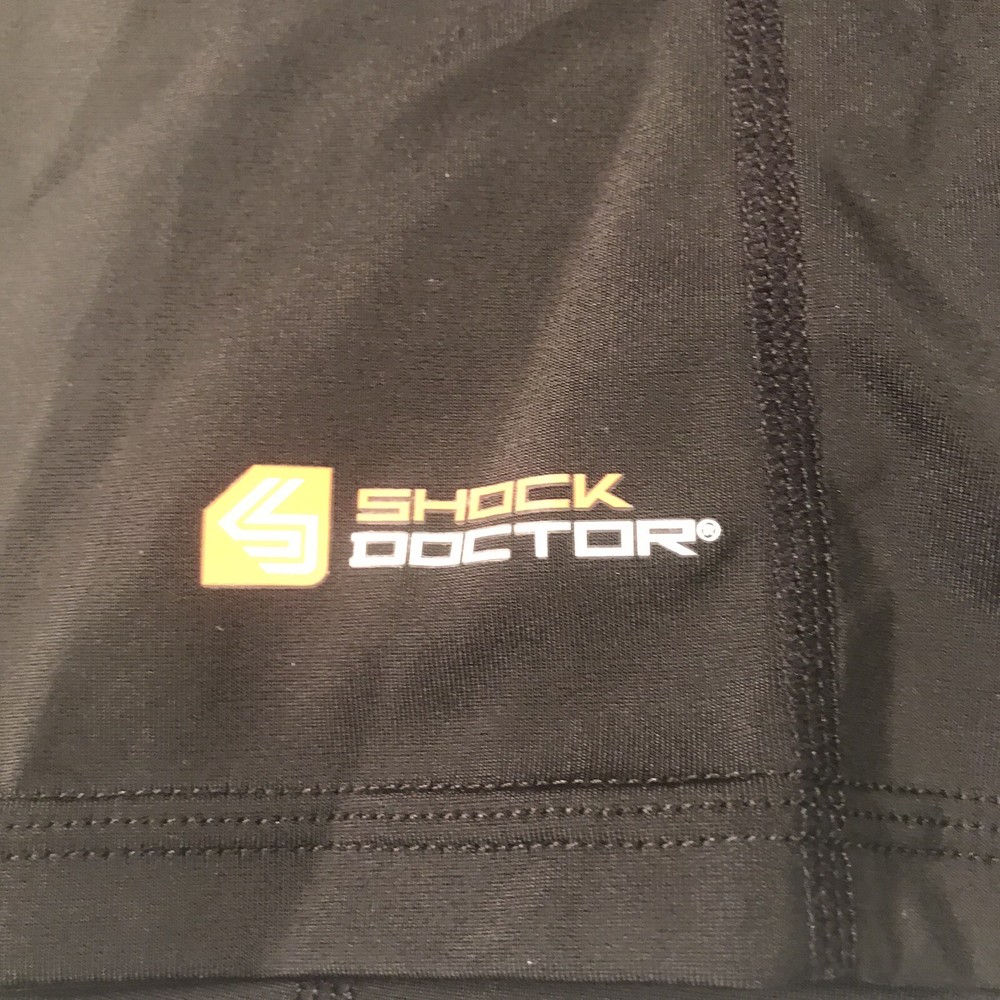Shock Doctor Core Compression Short with Bioflex Cup Boys XL Black New