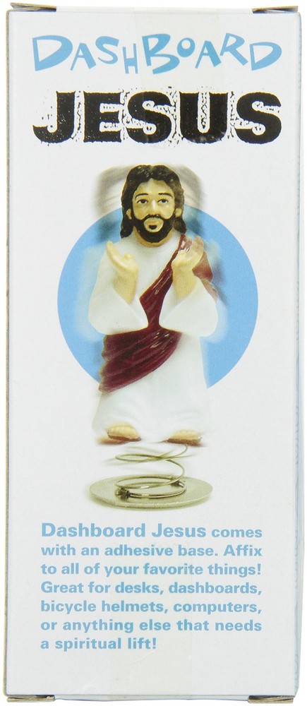 Accoutrements Dashboard Jesus One-Size, White