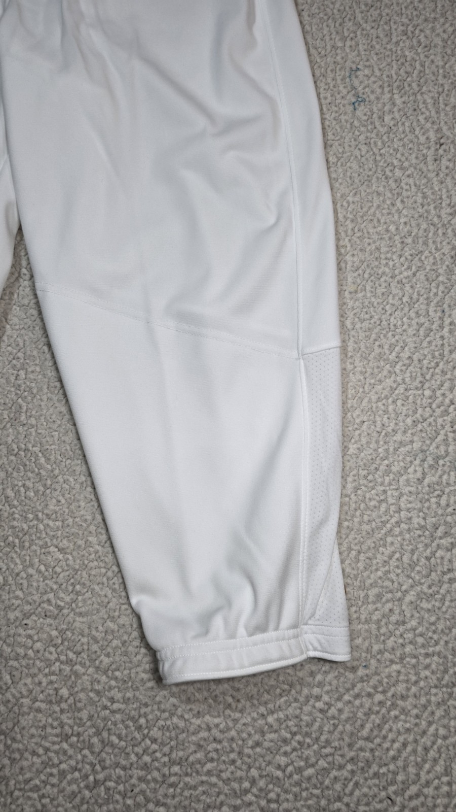 New NWT Nike Vapor Select Baseball Pants Team White Size Mens Small BQ6432-100