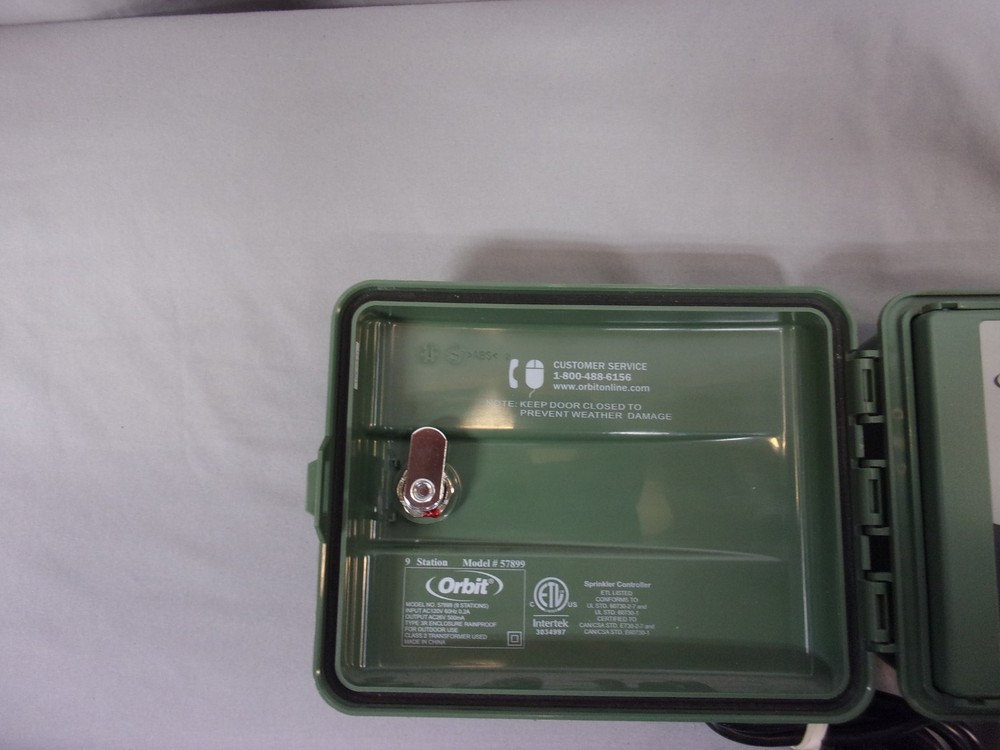 NEW Orbit 9-Zone Easy-Set Logic Dial Sprinkler Timer Model #57899