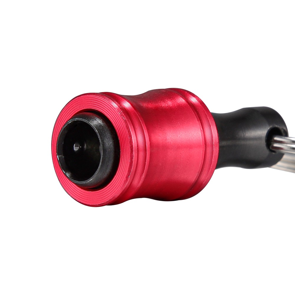 1/4" Hex Shank Quick Release Keychain Screwdriver Drill Bit Holder Bit Set LOTS